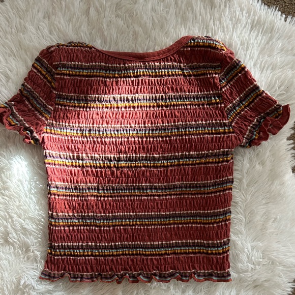 WILD FABLE SMALL STRETCHY STRIPED TSHIRT - Picture 2 of 3